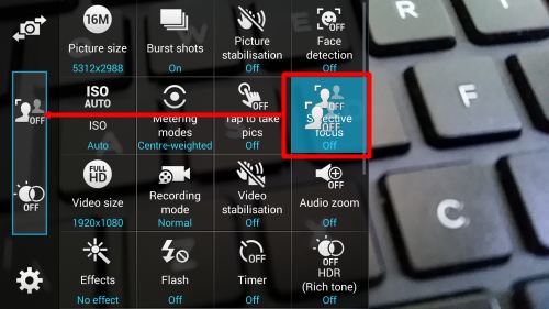 how_to_use_galaxy_s5_selective_focus_add_shortcut