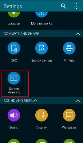 How To Use Galaxy S5 Screen Mirroring, Screen Mirroring Samsung S5 To Sony Bravia